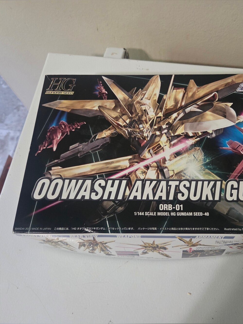 Gundam HG 1/144 ORB-01 Akatsuki Steller's sea Eagle Model Kit NEW